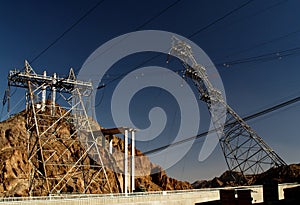 Hoover Dams Power Lines