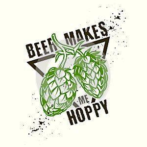 Hop beer design