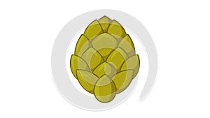 Hop cone icon animation