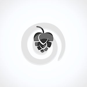 Hop set. Collection icon hops. Vector