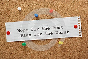 Hope For The Best