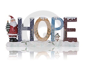 Hope Christmas Sign