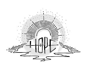 Hope symbol illustration