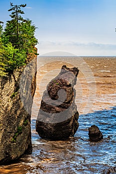 Hopewell Rocks Park, New Brunswick, Canada.