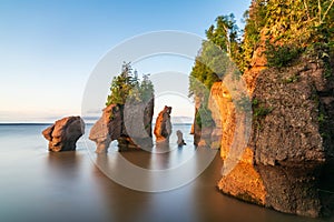 Hopewell Rock, New Brunswick, Canada photo