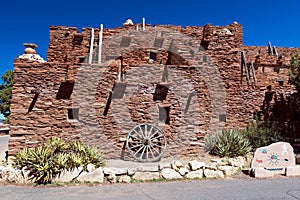 Hopi house in Grand Canyon Nation Park, Arizona, USA