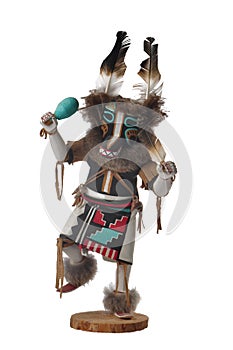 Hopi Wolf Kachina Doll