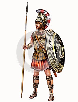 Hoplite, ancient Greek warrior