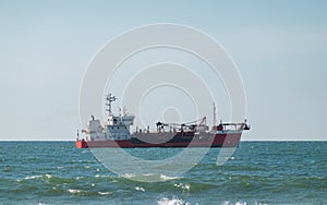 Hopper dredger ship