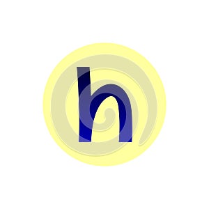 HOPR icon isolated on white background