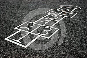 Hopscotch Game