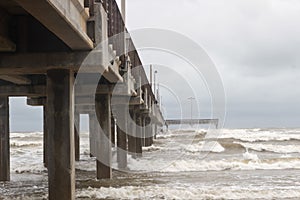 Horace Caldwell Pier in Port Aransas Texas