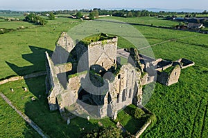 Hore Abbey, a ruined Cistercian monastery near the Rock of Cashel, County Tipperary, Republic of Ireland