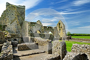 Hore Abbey, ruined Cistercian monastery near the Rock of Cashel, Ireland