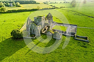 Hore Abbey, ruined Cistercian monastery near the Rock of Cashel, Tipperary, Ireland