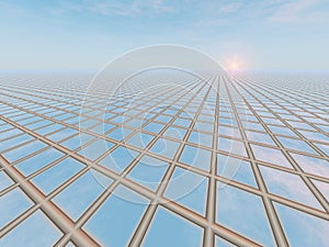 Horizon Grid Perspective