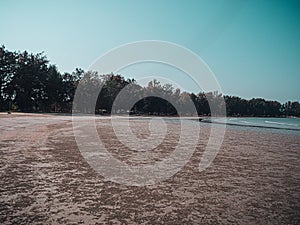 Horizon scenics Calm sea sand beach