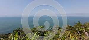 Horizon and sky mountain , Guaruja