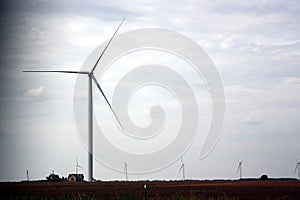 Horizontal-Axis Wind Turbine photo