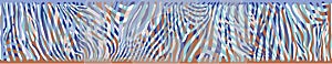 Horizontal background with colorful Zebra skin