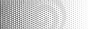 horizontal black halftone of arrow design for pattern and background