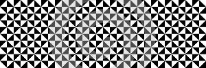 horizontal black triangle design for pattern and background