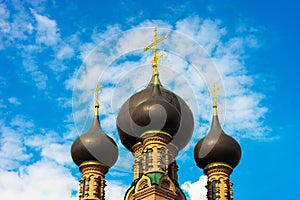 Horizontal city background