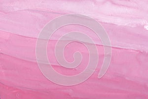 Horizontal colorful rase brush waves texture background. Pink, red wave pattern photo