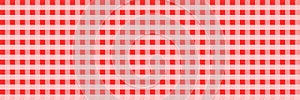 Horizontal elegant square red checked pattern for background and