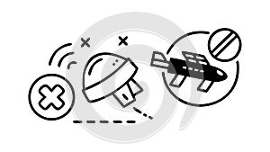 Horizontal Flow Process, Sequential Steps, Data Progression, vector design Generative AI