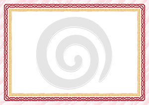 Horizontal frame and border with Kyrgyzstan flag