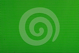 Horizontal green abstract trellised or cellular background