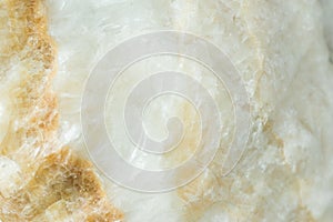 Horizontal lightened slices of green marble quartz ice background. Cold calm colors icy background ideal for your design