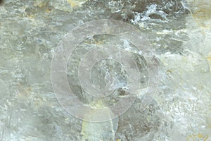 Horizontal lightened slices of marble quartz ice background. Cold calm colors icy background ideal for your design