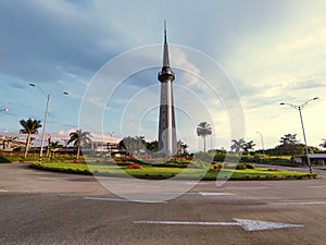 Obelisk estadium Hernan Ramirez Villegas Pereira, Risaralda, Colombia photo