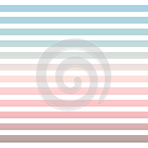 Horizontal pinstripes in soft colors photo