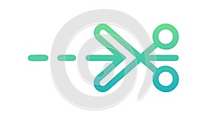 Horizontal Progress Bar or Loading Indicator Icon, vector design Generative AI