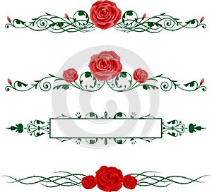 Horizontal Roses