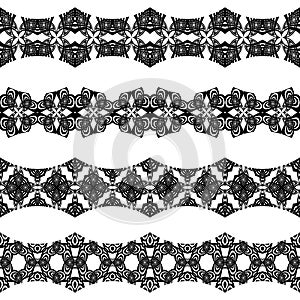 Horizontal seamless borders 1