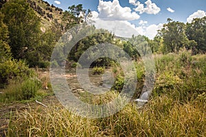 Horizontal shot of Cascade Springs National Park