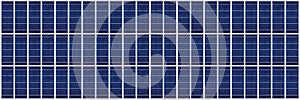 horizontal solar cell for pattern and background