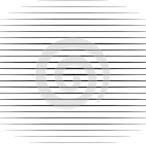 Horizontal straight, parallel lines,  stripes pattern background in square format. Simpe, basic Lines geometric texture