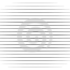 Horizontal straight, parallel lines,  stripes pattern background in square format. Simpe, basic Lines geometric texture