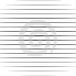 Horizontal straight, parallel lines,  stripes pattern background in square format. Simpe, basic Lines geometric texture
