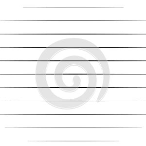 Horizontal straight, parallel lines,  stripes pattern background in square format. Simpe, basic Lines geometric texture