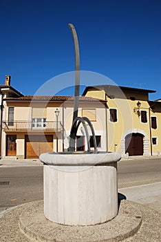 Horizontal Sundial in Aiello