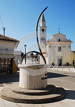 Horizontal Sundial in Aiello photo