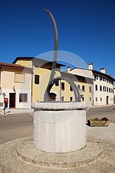 Horizontal Sundial in Aiello photo