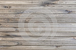 Horizontal wood texture background surface with natural pattern. Rustic wooden table top view