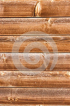 Horizontally tiled stained wood wall texture background